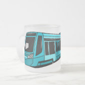 Tasse Givré Illustration de locomotive électrique (Devant gauche)
