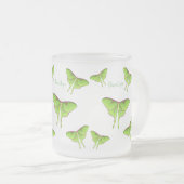 Tasse Givré Illustration de Luna Moth (Devant droit)