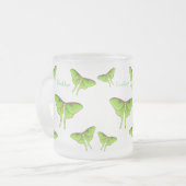 Tasse Givré Illustration de Luna Moth (Devant gauche)