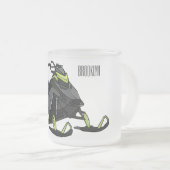 Tasse Givré Illustration de motoneige (Devant droit)