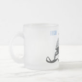 Tasse Givré Illustration de motoneige (Gauche)