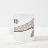 Tasse Givré Illustration de Pangolin (Devant gauche)
