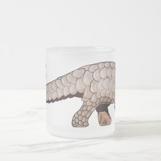 Tasse Givré Illustration de Pangolin (Centre)