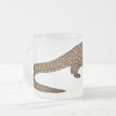 Tasse Givré Illustration de pangolin à queue longue (Devant gauche)