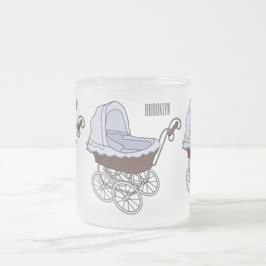 Tasse Givré Illustration de poussette (Centre)