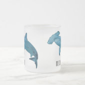 Tasse Givré Illustration de requin marteau (Centre)