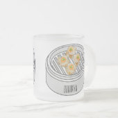 Tasse Givré Illustration de Shumai dim sum (Devant droit)