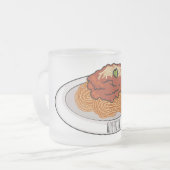 Tasse Givré Illustration de Spaghetti (Devant gauche)