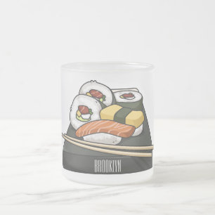 Tasse Givré Illustration de sushi