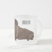 Tasse Givré Illustration de Walrus (Devant droit)
