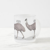 Tasse Givré Illustration d'Emu bird (Devant droit)