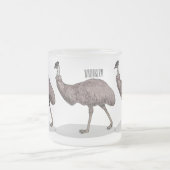 Tasse Givré Illustration d'Emu bird (Centre)
