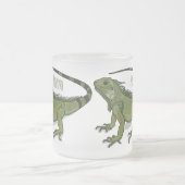 Tasse Givré Illustration d'Iguana (Centre)
