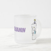 Tasse Givré Illustration drôle de réfrigérateur (Devant droit)