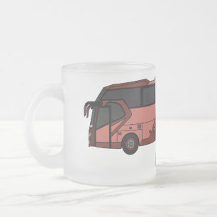 Tasse Givré Illustration du bus