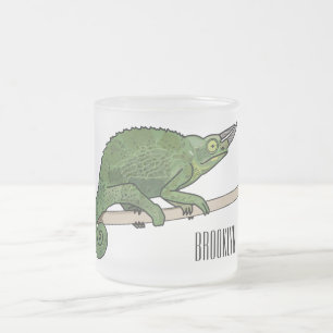 Tasse Givré Illustration du caméléon de Jackson