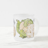 Tasse Givré Illustration du chou-fleur (Devant droit)