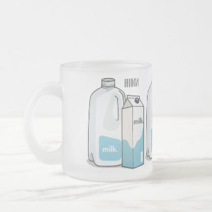 Tasse Givré Illustration du lait