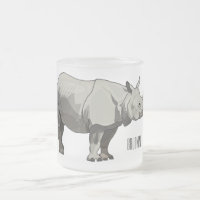 Illustration du rhinocéros de Javan