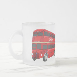 Tasse Givré Illustration d'un bus à deux étages