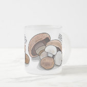 Tasse Givré Illustration d'un champignon (Devant droit)