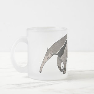 Tasse Givré Illustration d'un dessin animé d'Anteater