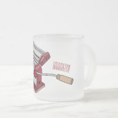 Tasse Givré Illustration d'un fabricant de pâtes alimentaires (Devant droit)