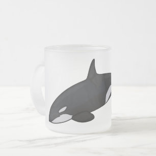 Tasse Givré Illustration d'une baleine tueuse