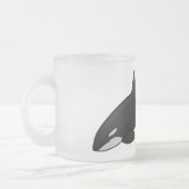 Tasse Givré Illustration d'une baleine tueuse (Gauche)