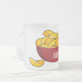 Tasse Givré Illustration d'une puce de pomme de terre (Devant gauche)