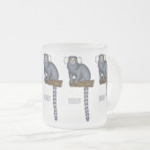 Tasse Givré Illustration marmoset commune (Devant droit)