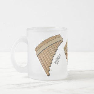 Tasse Givré Illustration Pan flûte / panpipes