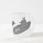 Tasse Givré Illustration sous-marine (Devant droit)