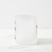 Tasse Givré Ils m'appellent El Jefe Funny Skeleton Mexicain po (Centre)