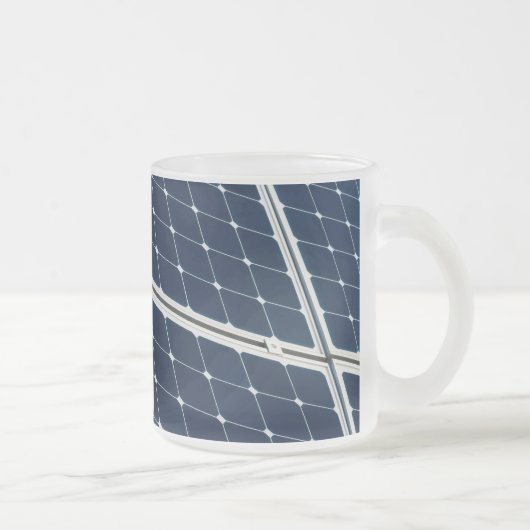 Tasse Givré Image amusante d'un panneau solaire (Droit)