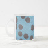 Tasse Givré Impression de la texture de la fourrure de guépard (Gauche)