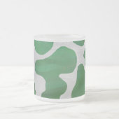 Tasse Givré Impression verte et blanche de vache (Centre)