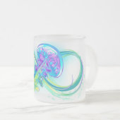 Tasse Givré Infinity avec Rainbow Jellyfish (Devant droit)