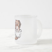 Tasse Givré infirmière de mère de chien de Wifey (Devant droit)