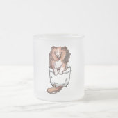 Tasse Givré infirmière de mère de chien de Wifey (Centre)