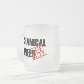 TASSE GIVRÉ INGÉNIEUR MECH QUI N'EST PAS DE SERVICE (Devant gauche)