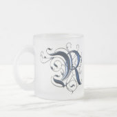 Tasse Givré Initiale vintage R (Gauche)