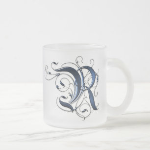 Tasse Givré Initiale vintage R
