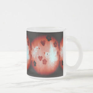Tasse Givré Inséparables de colombes