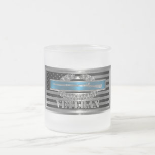 Tasse Givré Insigne de l'ancien combattant et de l'infanterie