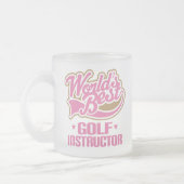 Tasse Givré Instructeur mignon de golf (Gauche)