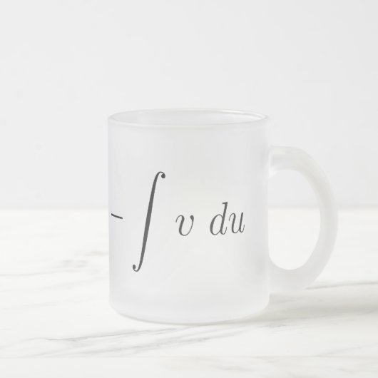 Tasse Givré Intégration par des pièces (Droit)