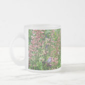 Tasse Givré Irises et Coral Bells (Gauche)