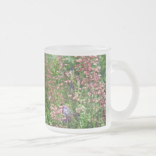 Tasse Givré Irises et Coral Bells (Droit)