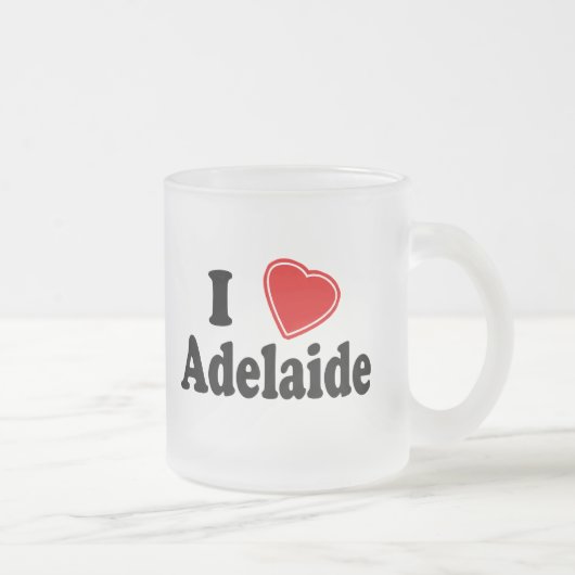 Tasse Givré J'aime Adelaïde (Droit)